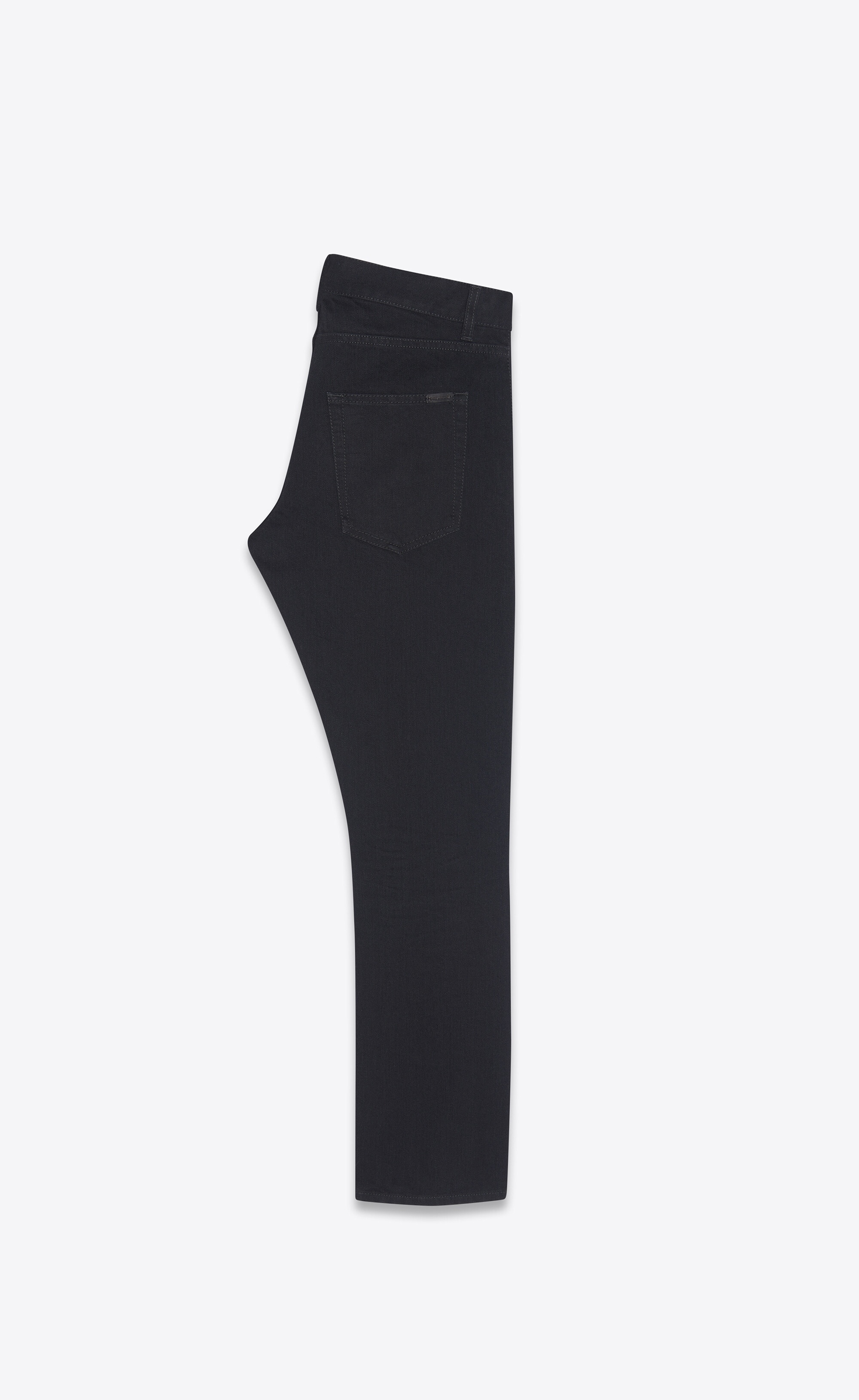 etienne pants in worn black denim - 2
