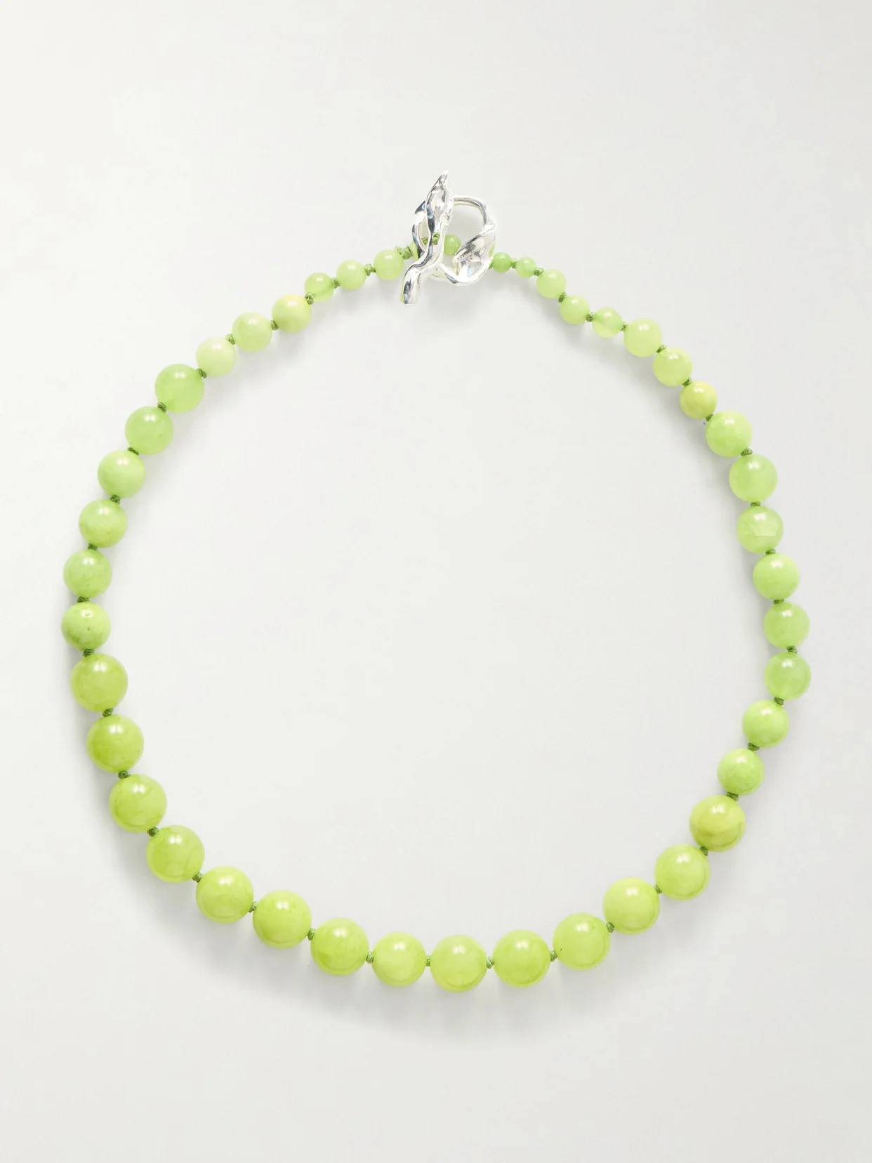 Beaded Calcite Necklace - 1