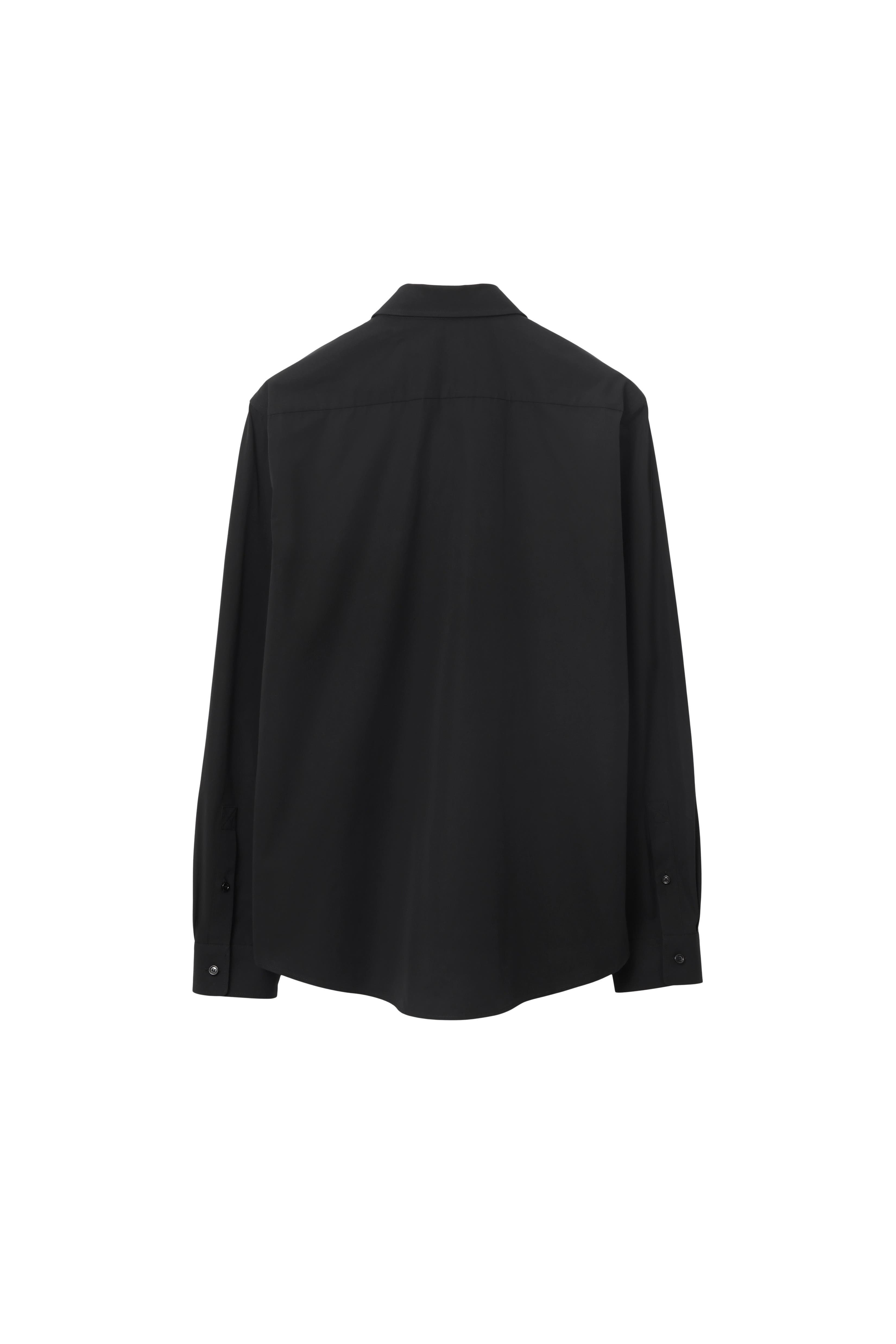 burberry Slim Fit Cotton Formal Shirt in Black at Nordstrom - 5
