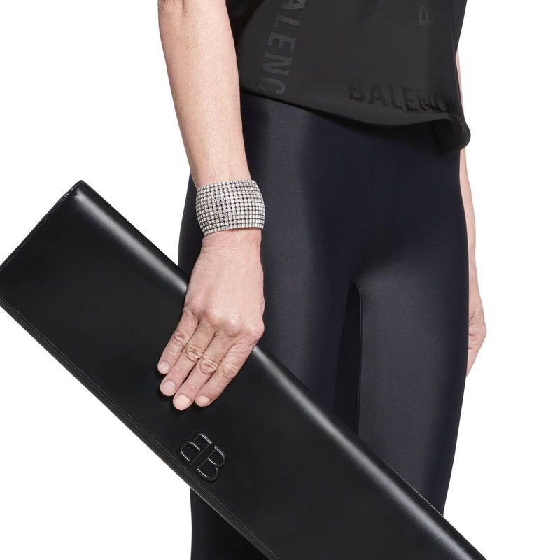 Women's Glam Cuff in Antique Silver 5