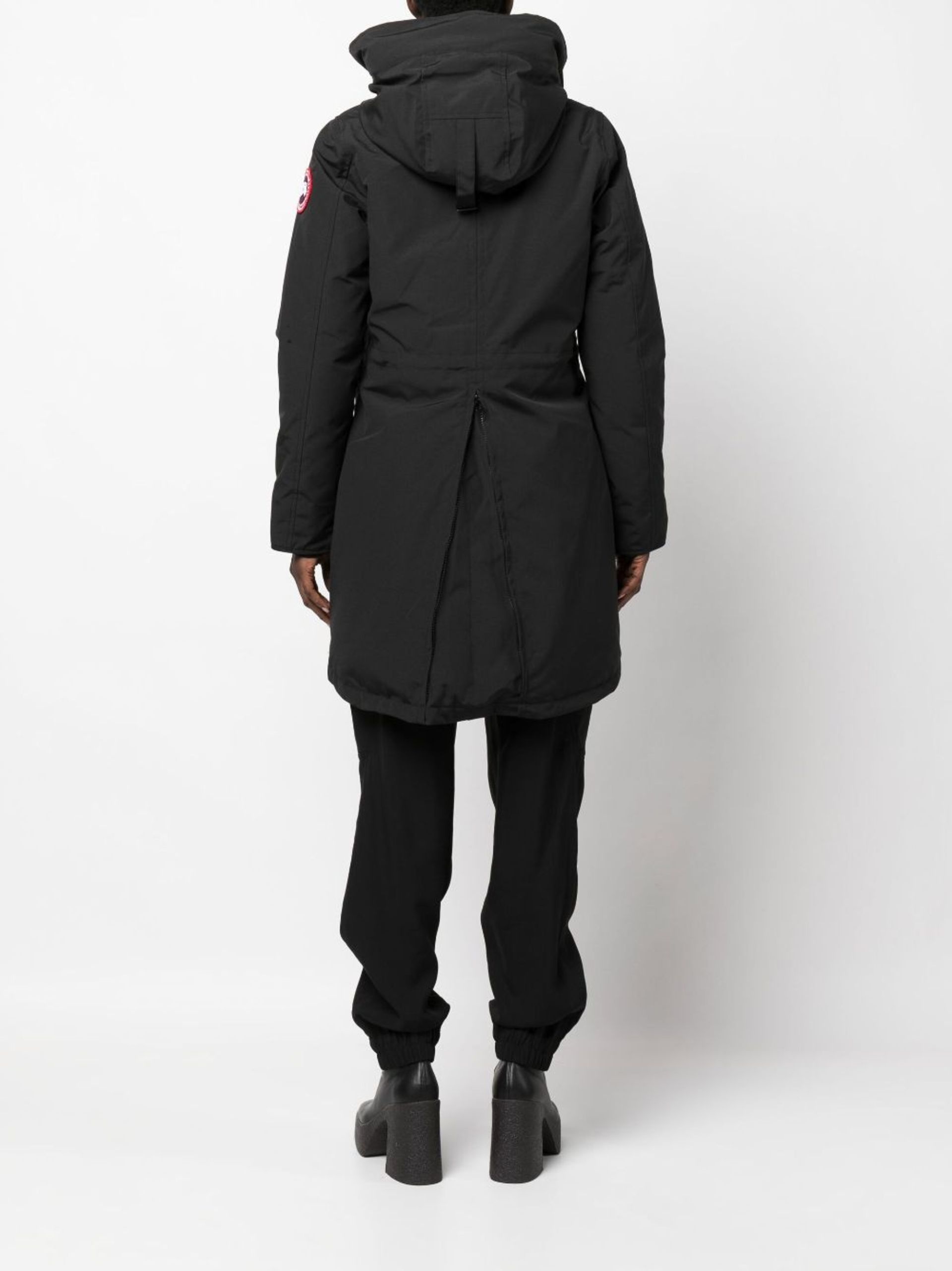 black Rossclair parka coat - 4
