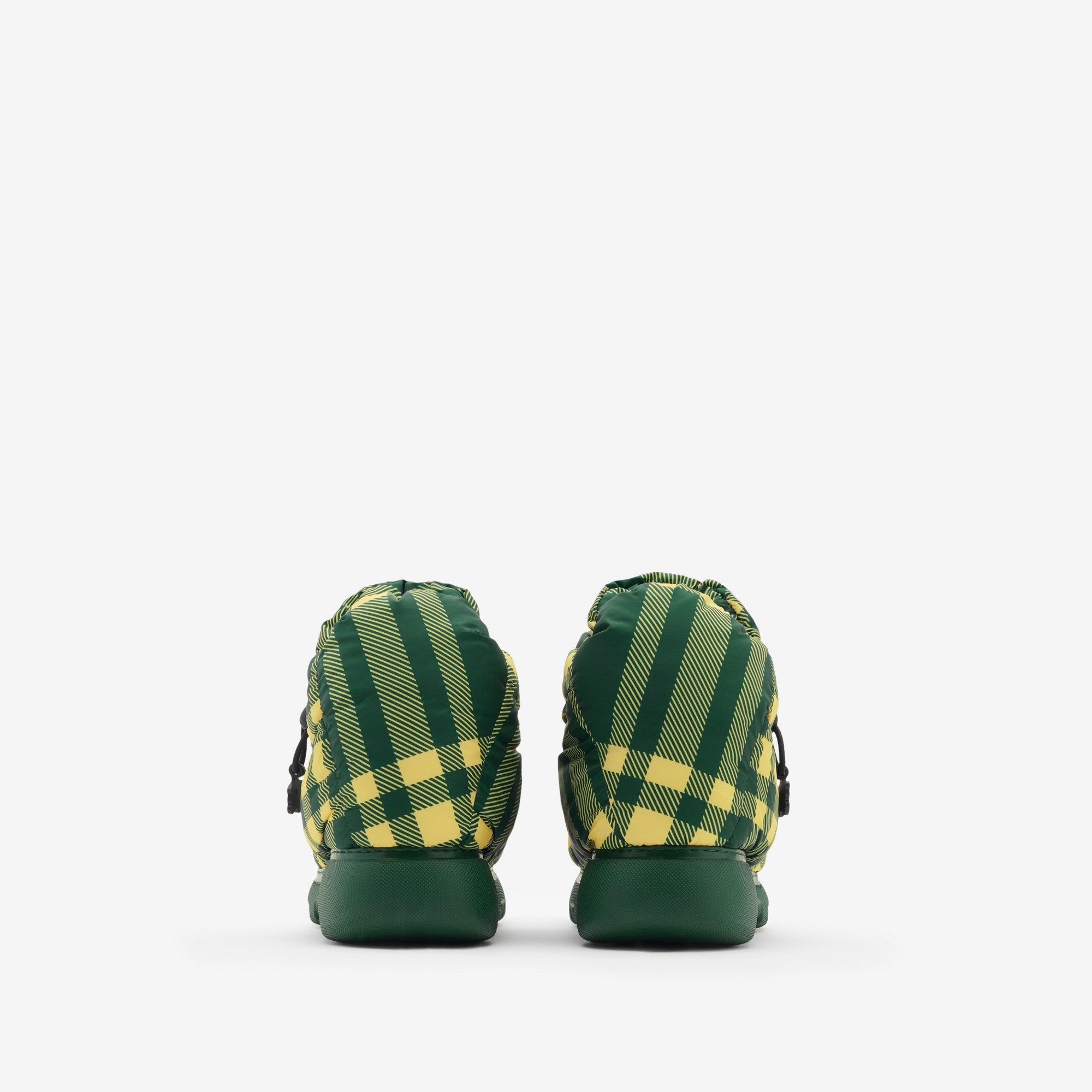 Check Pillow Boots - 4