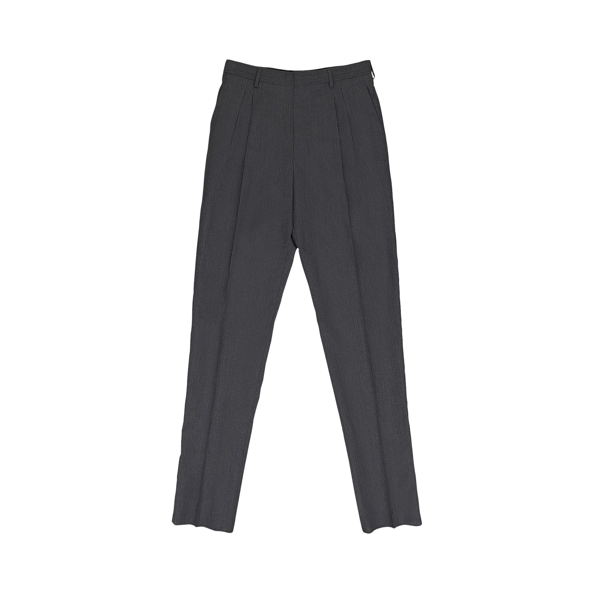 Lanvin New Straight Leg Pants 'Grey' - 1