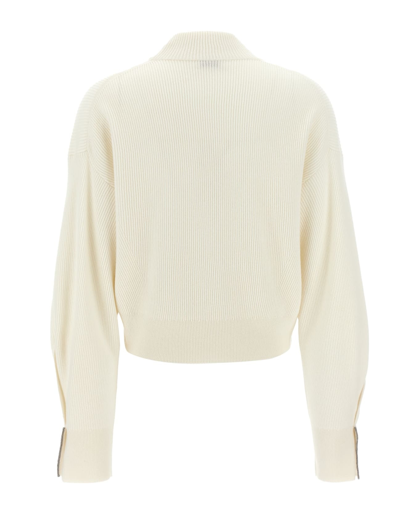 'monile' Ribbed Sweater - 2