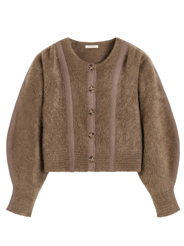 Pernille Cardigan in Chocolate Chip - 1