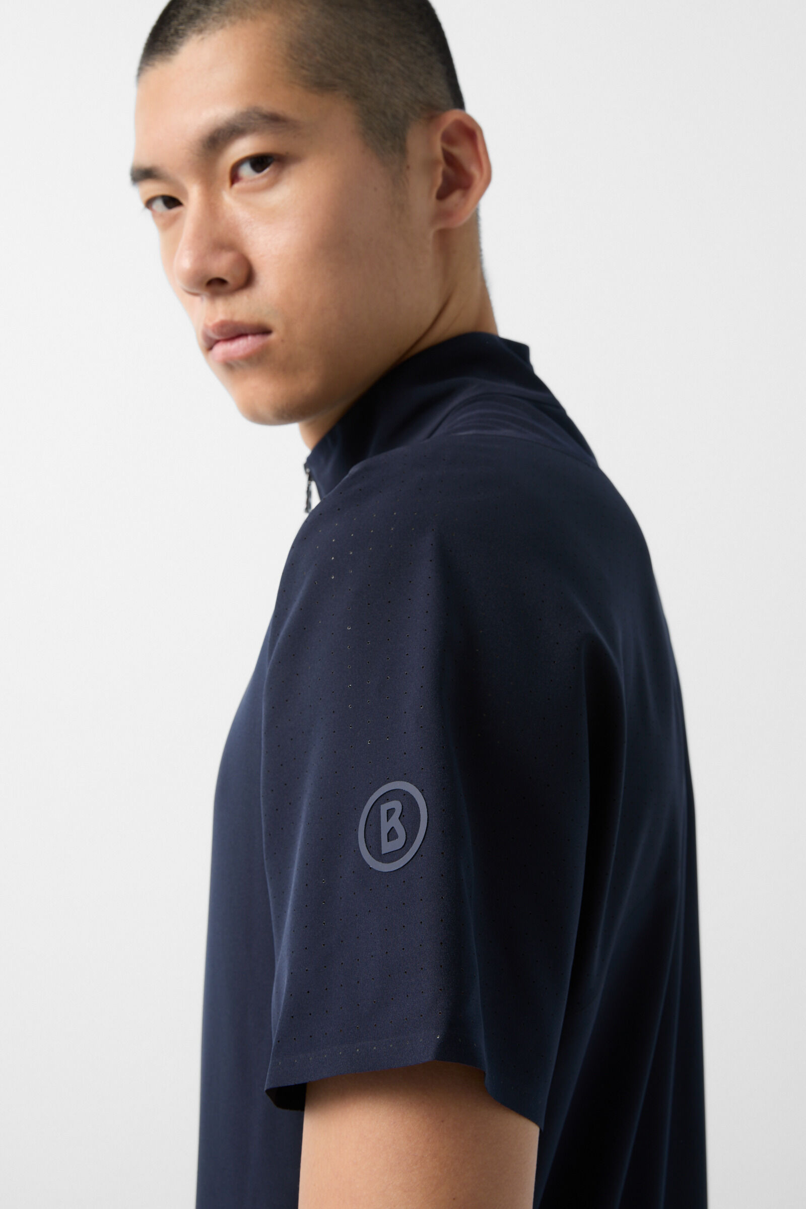 Vajk functional shirt in Navy blue - 5