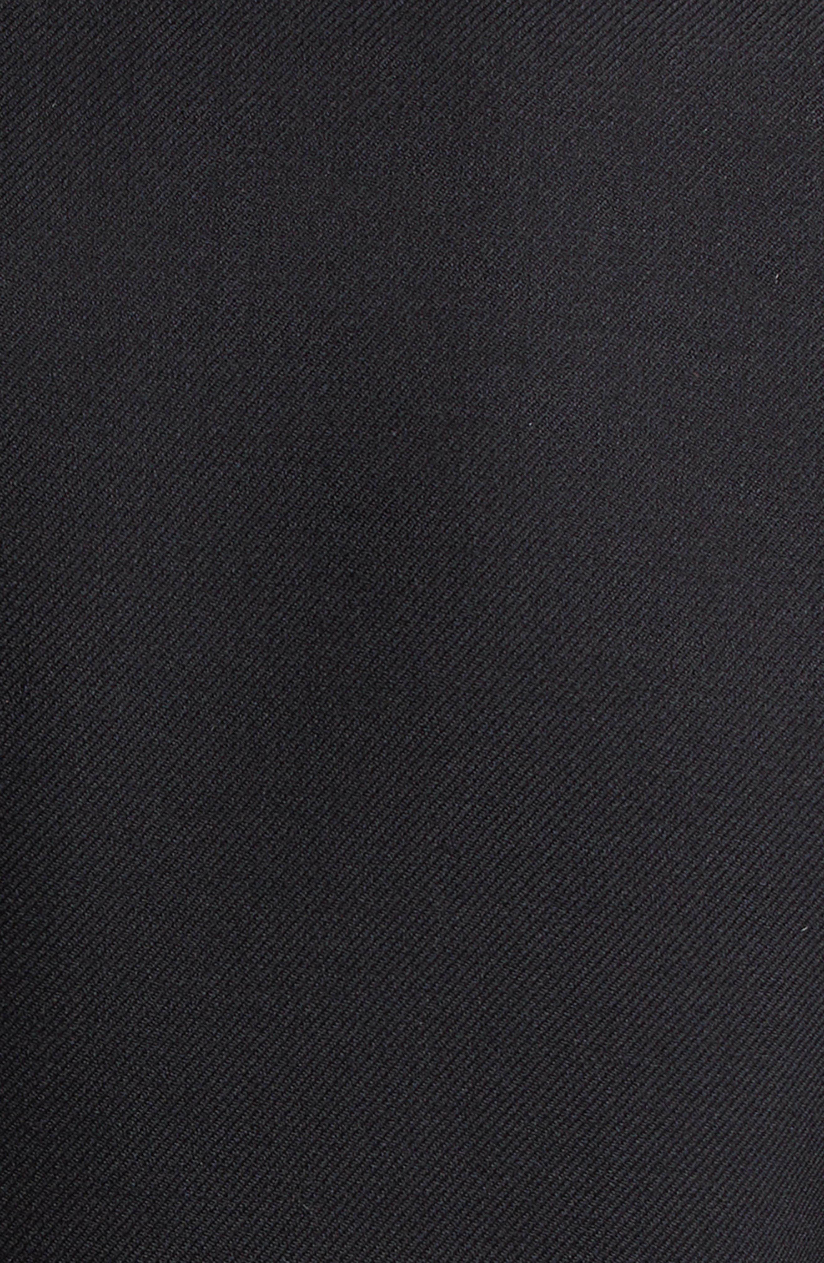 Dolce&Gabbana Hourglass Double Breasted Long Wool & Silk Blend Tuxedo Jacket in Nero at Nordstrom - 5