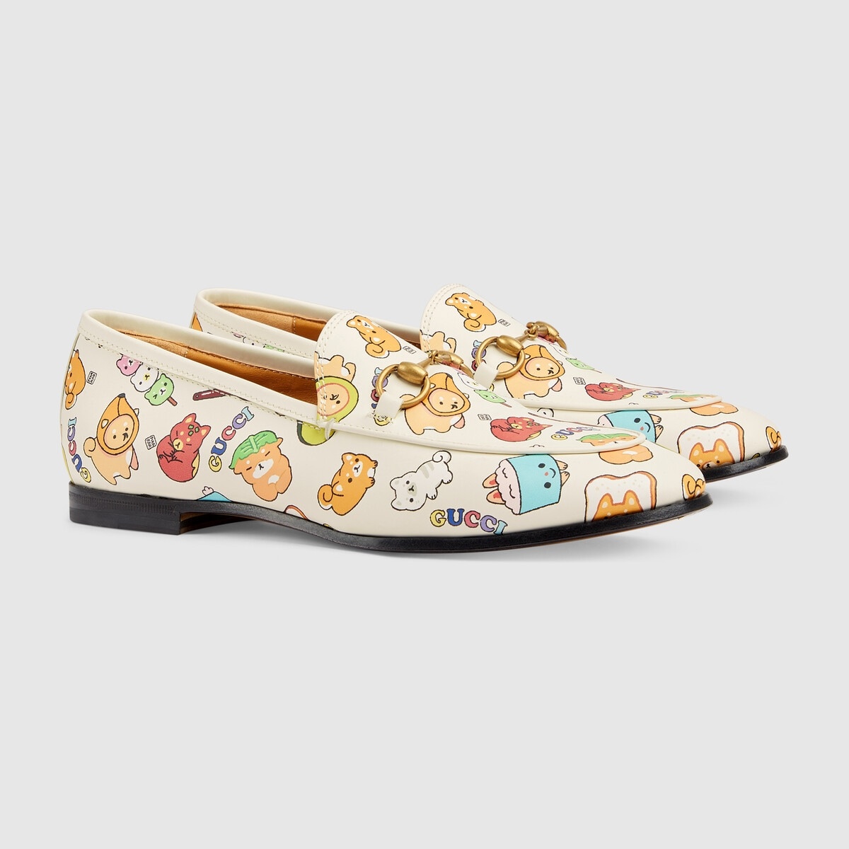 Women's Gucci Jordaan animal print loafer - 2