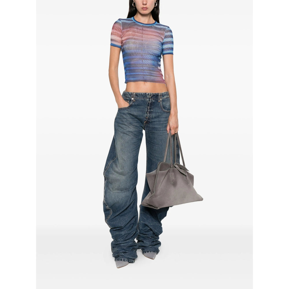 Jean Paul Gaultier Blue Tops - T-Shirts & Jerseys Women - 2
