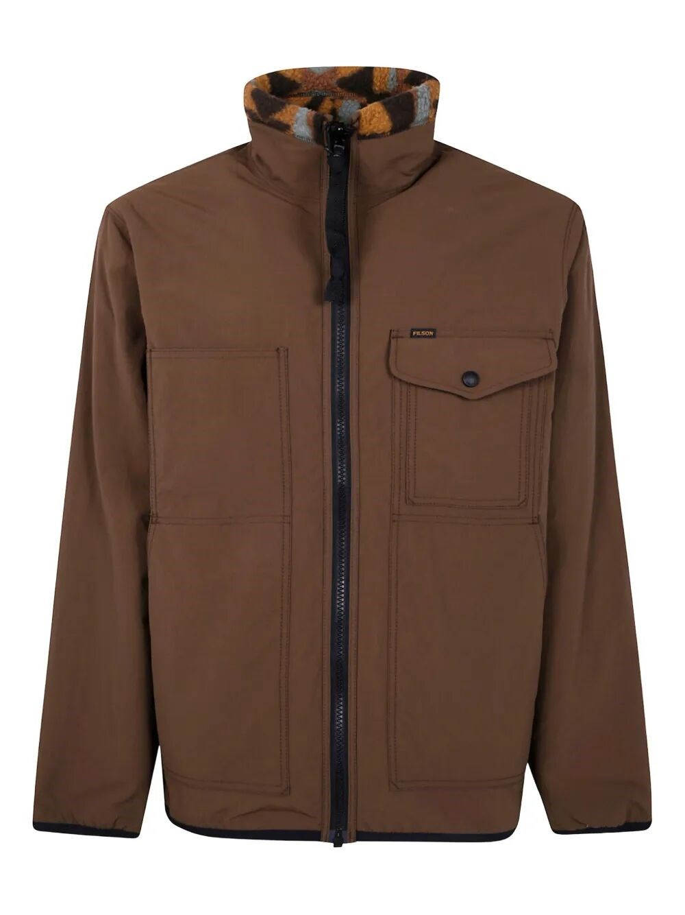 Introducing the "REVERSIBLE PILE FLEECE RIPSTOP" JACKET by FILSON, a perfect blend of style and func - 1