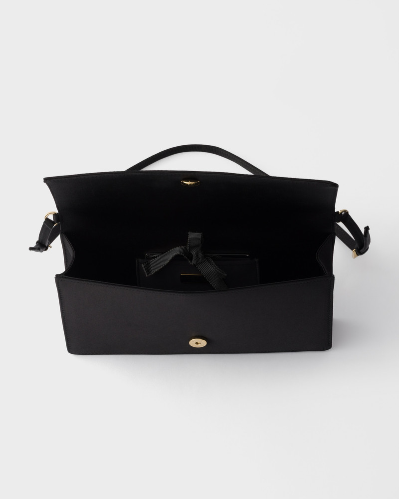 Satin mini shoulder bag 4