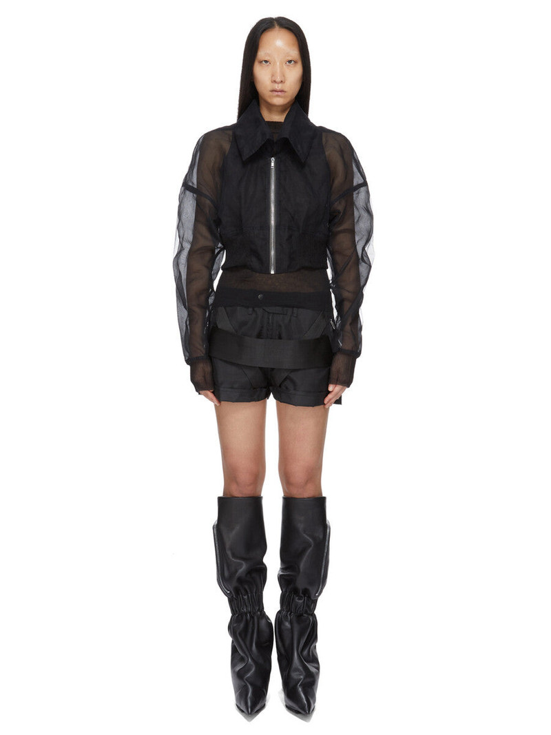 Rick Owens DRACUCOLLAR CROPPED outlook
