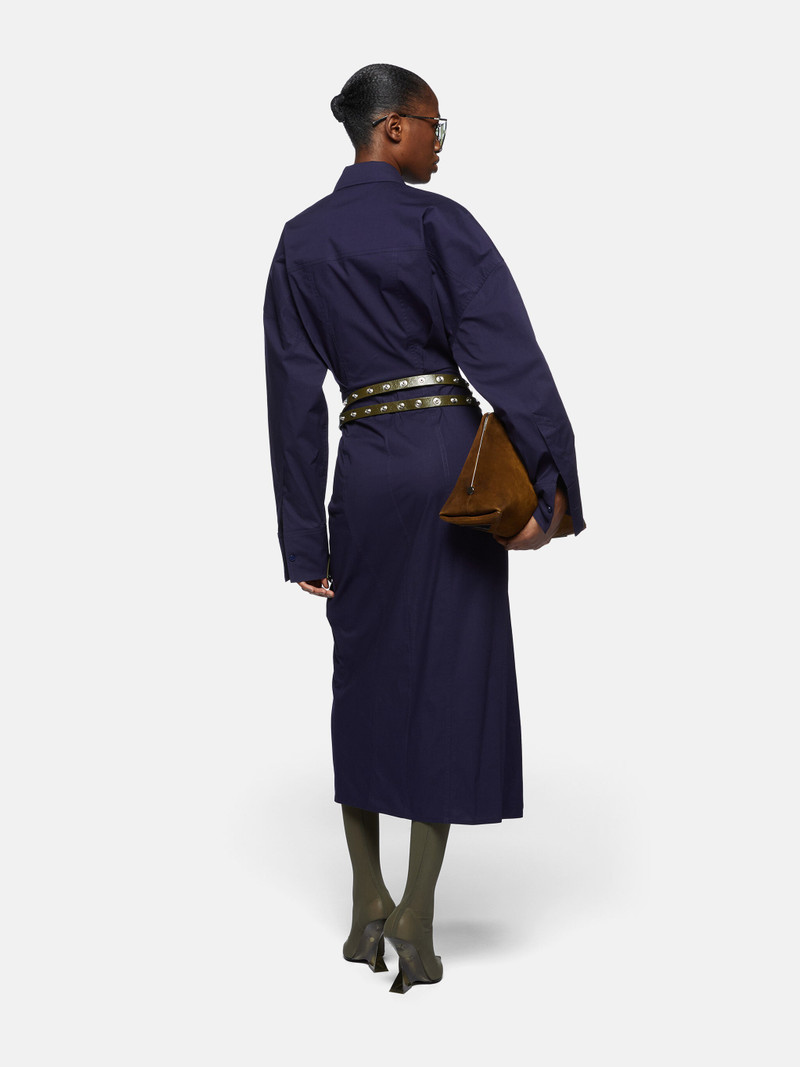 NAVY BLUE MIDI DRESS 3