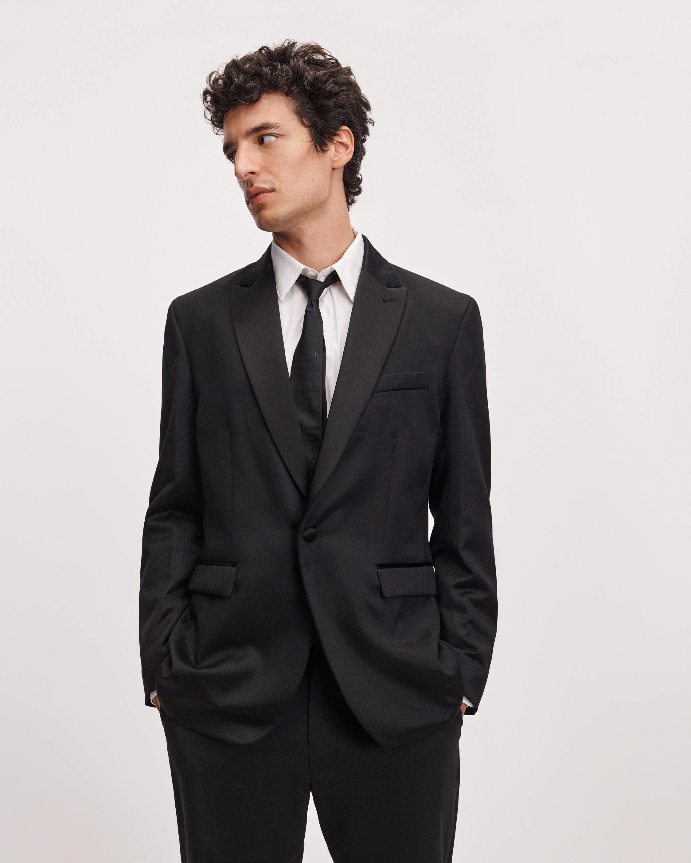 Ashcroft Wool Tuxedo Jacket - 1