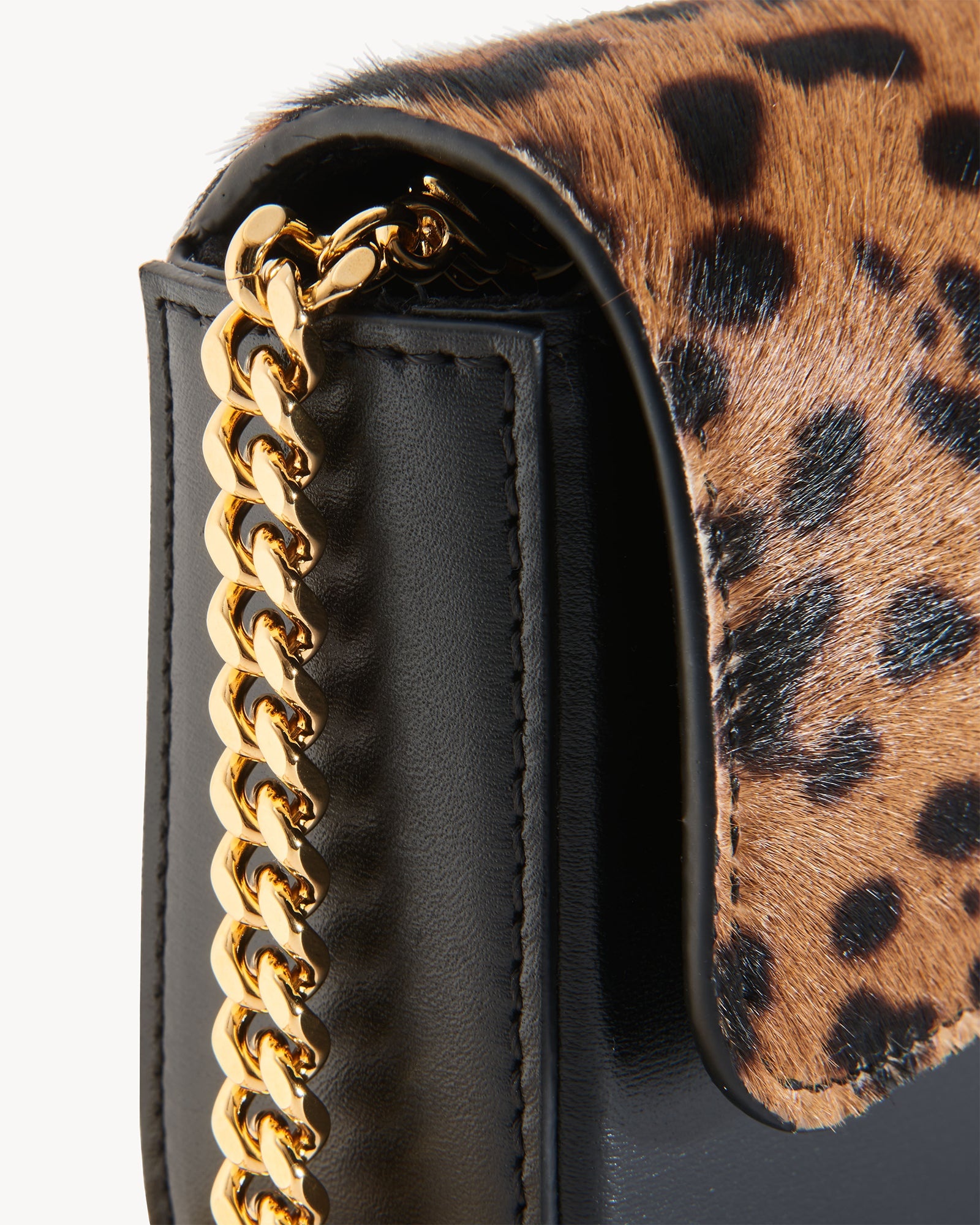LE MIA LEOPARD CHAIN BAG - 6