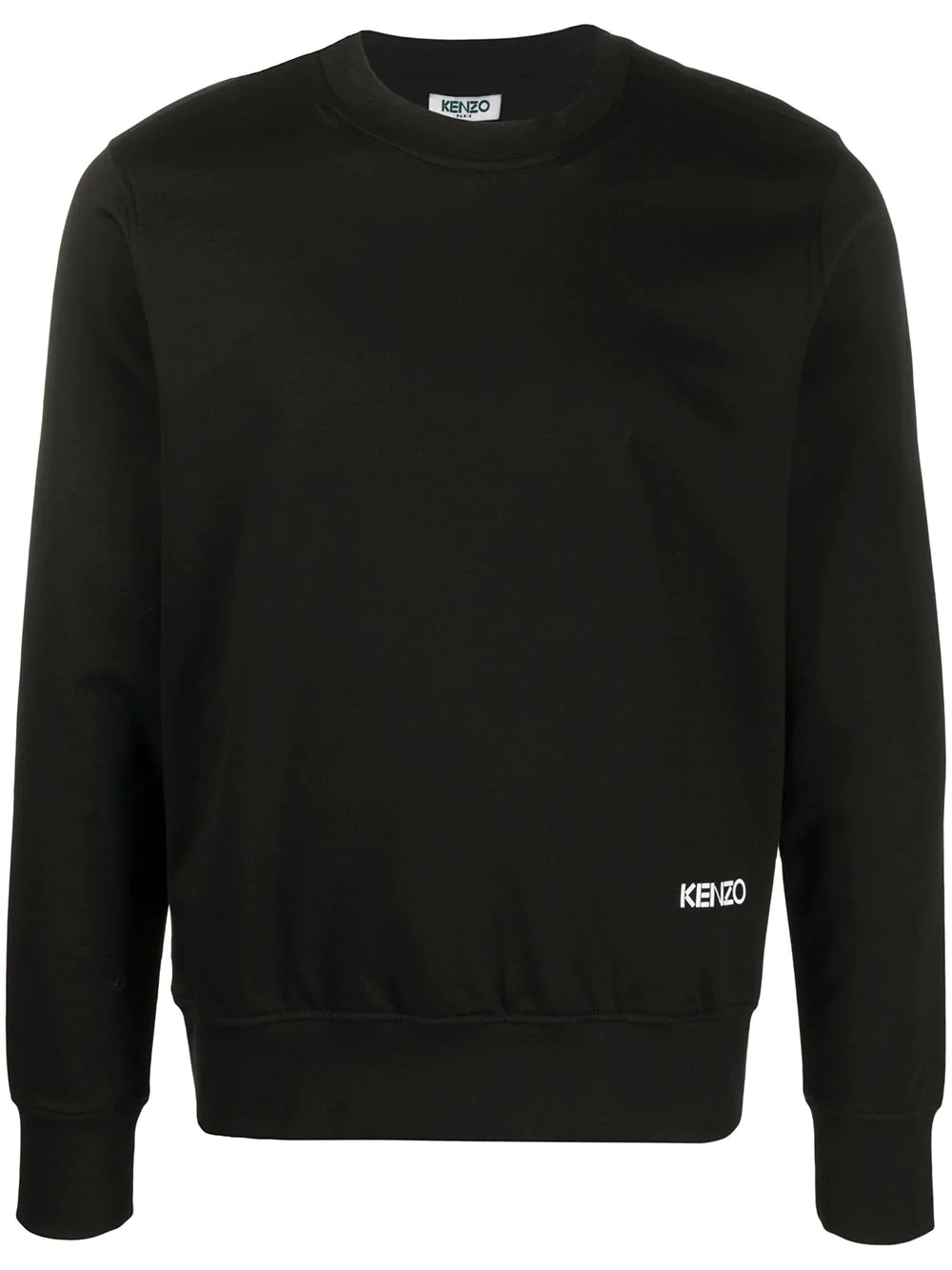 logo print sweatshirt - 1