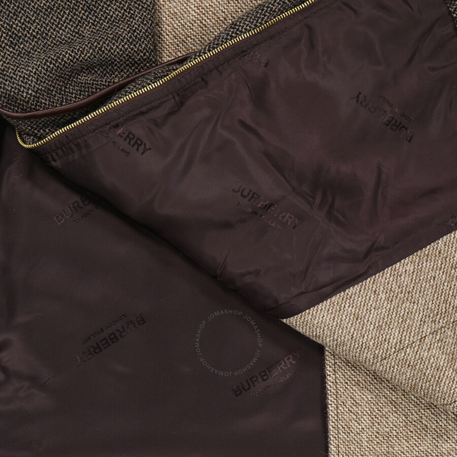 Burberry Scarf Detail Wool Mohair Tweed Car Coat - 7