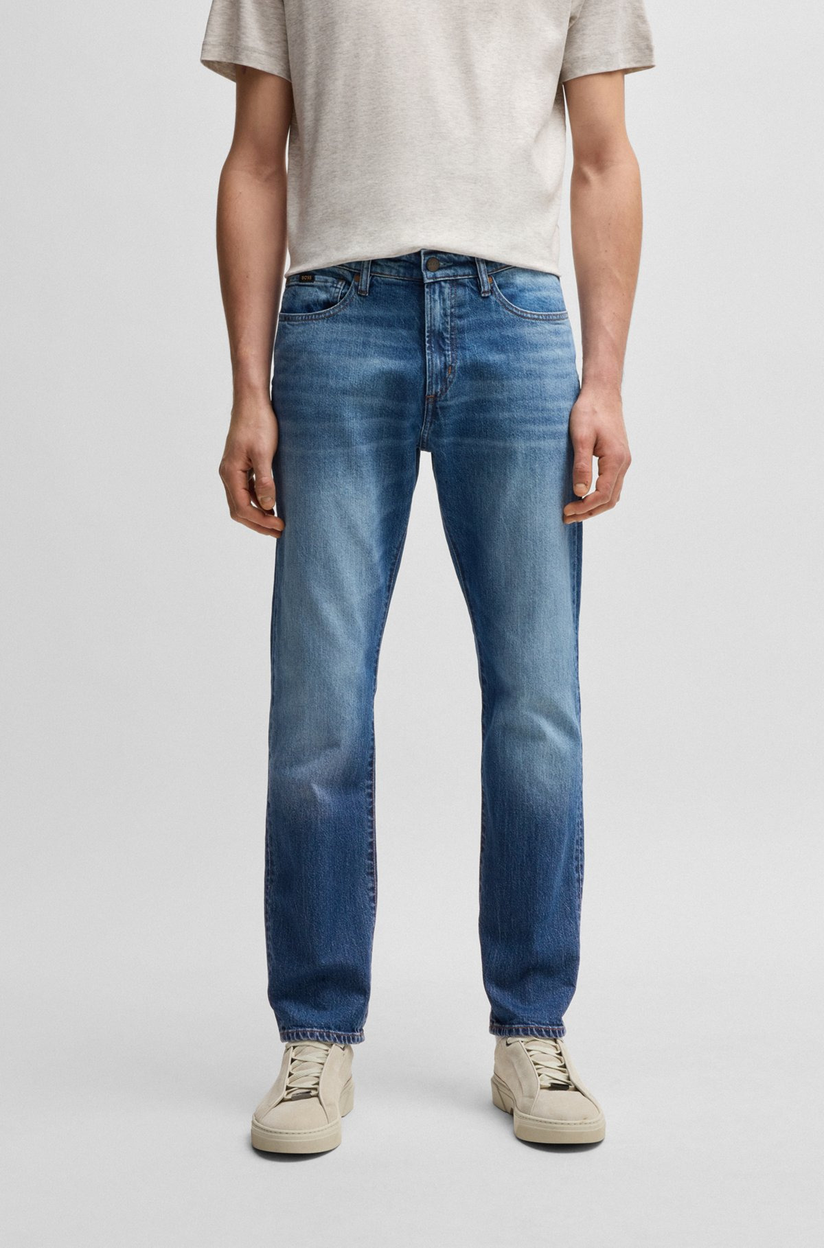 SLIM-FIT JEANS IN COMFORT-STRETCH DENIM - 2