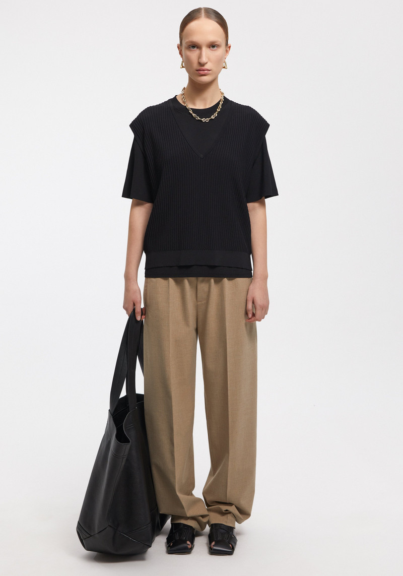 ORCA Double layer knitted top 3