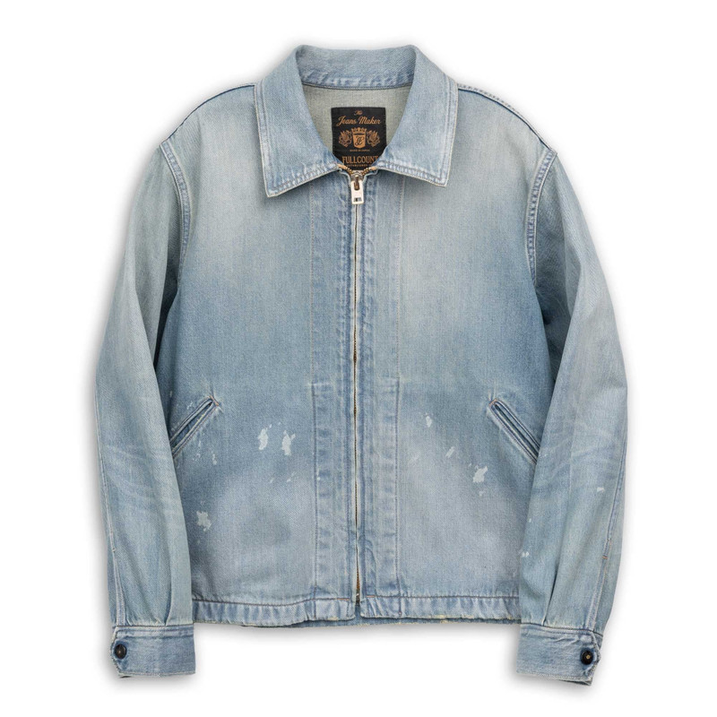 Full Count Denim Sport Jacket Vintage Finish Indigo 1