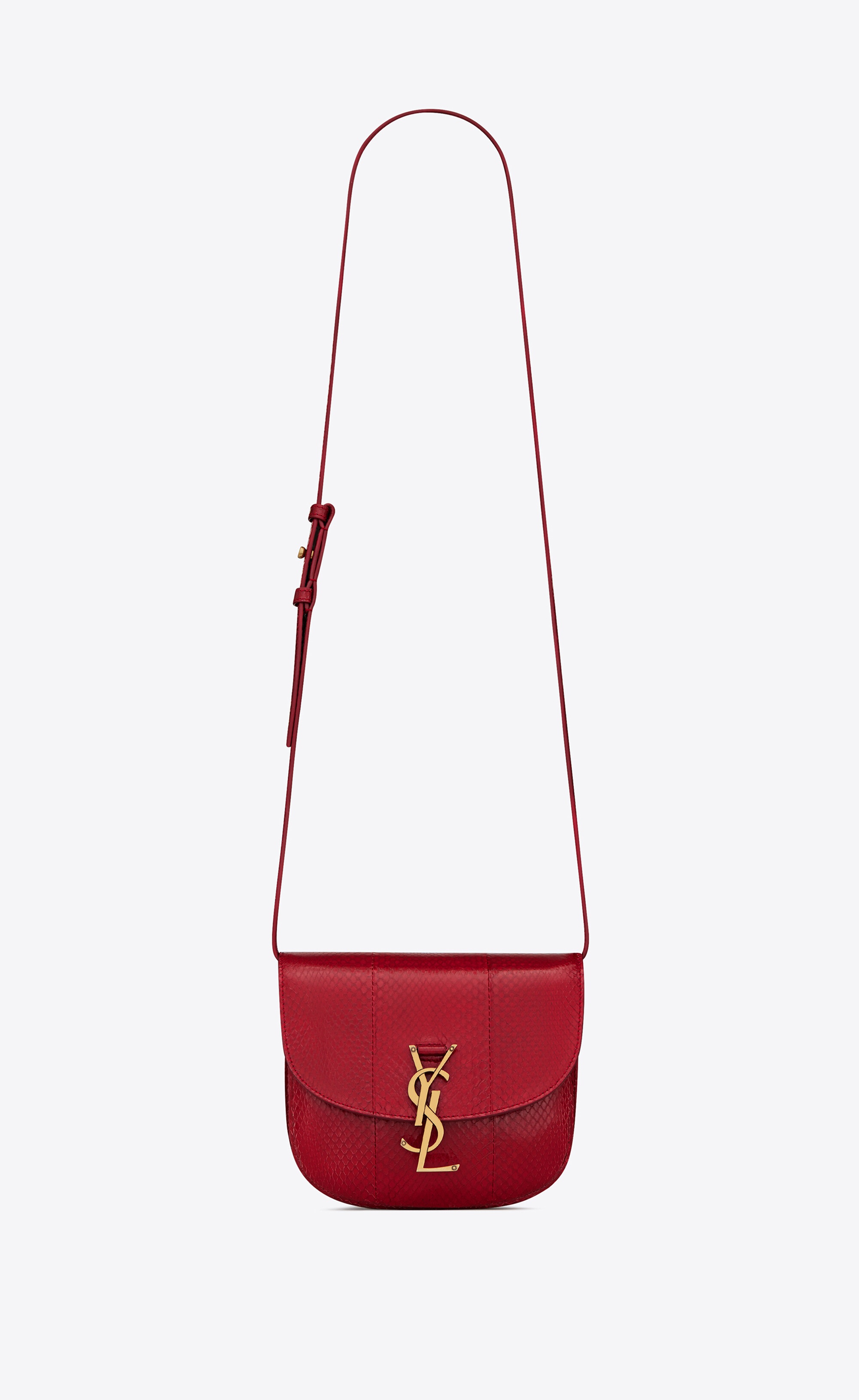 kaia small satchel in lacquered ayers - 1