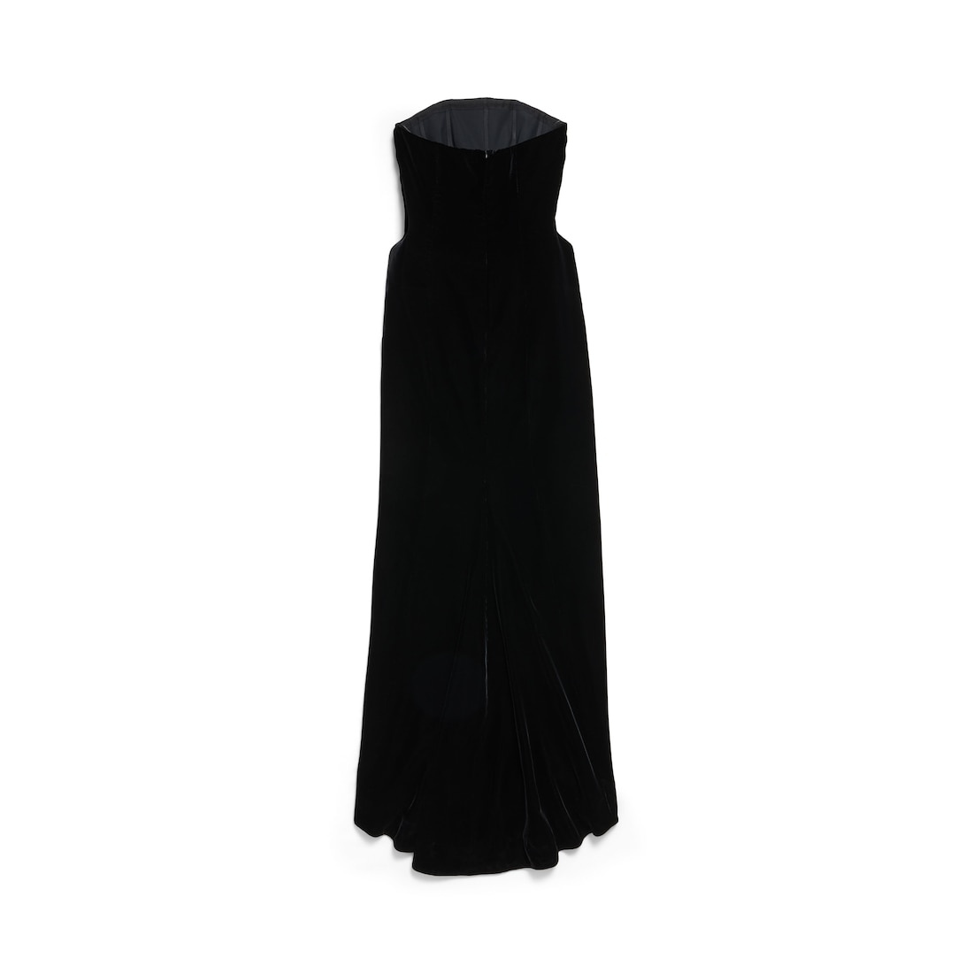 Women's Bustier Gown in Black - 7