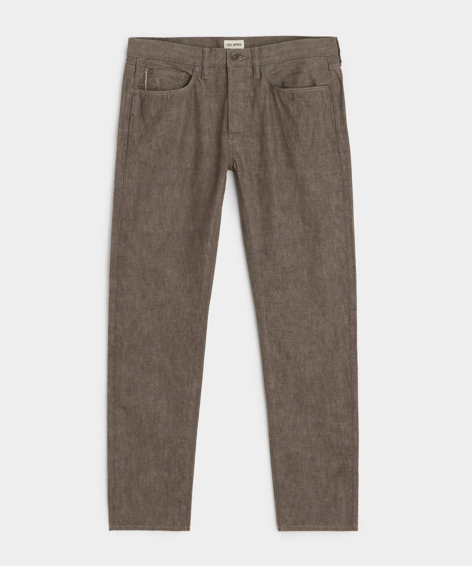 Slim Lightweight Japanese Selvedge Jean in Whiskey - 1