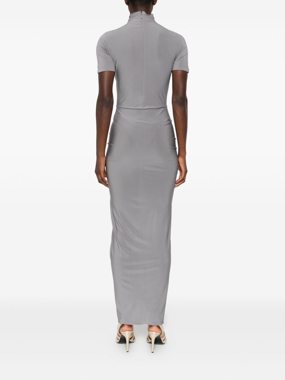jersey maxi dress - 4