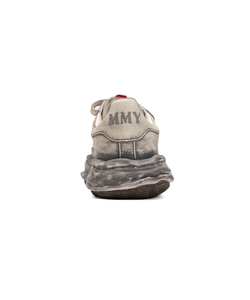 【EXCLUSIVE EDITION】"BLAKEY" OG Sole Faded Leather Low-top Sneaker 3