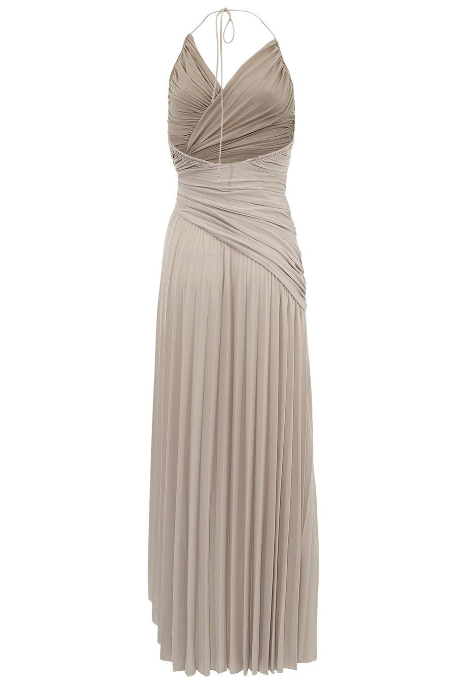 Long Pleated Dress - 7