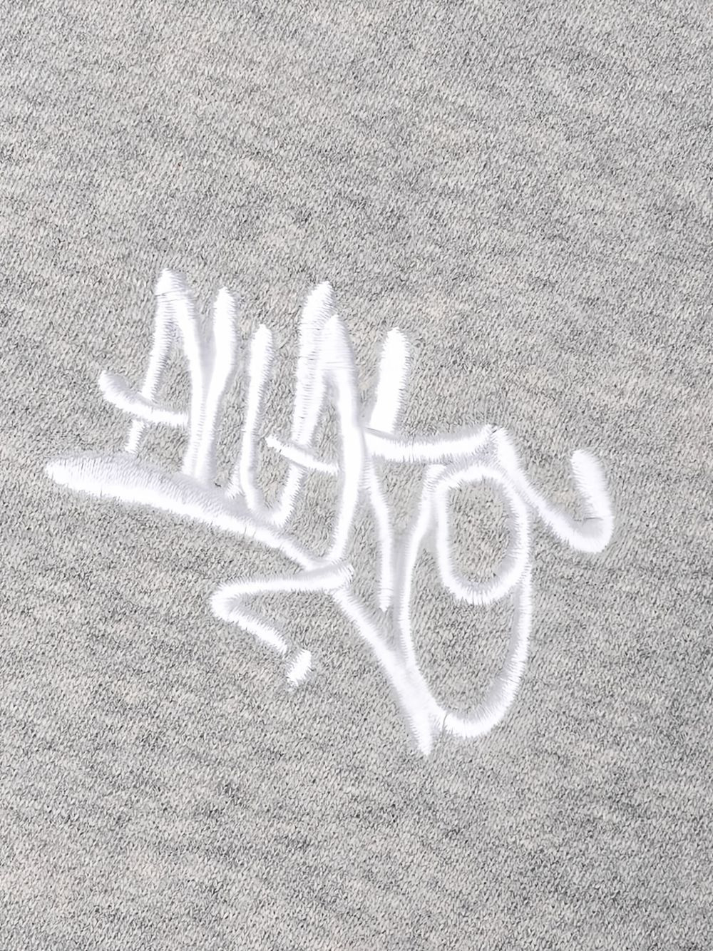 embroidered elasticated sweatpants - 3