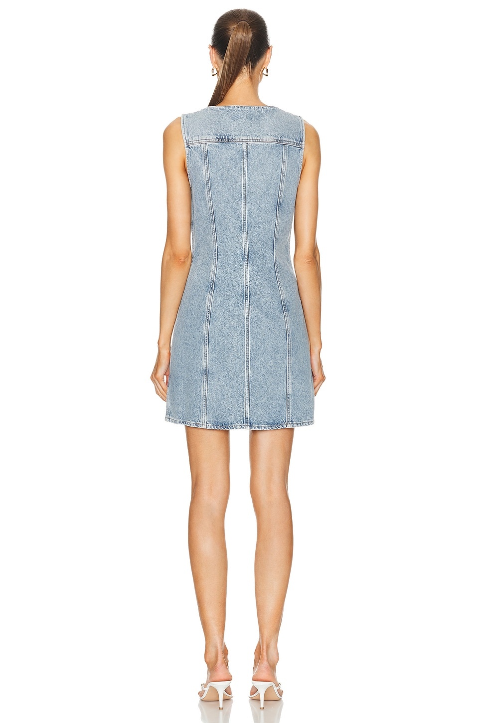 AGOLDE Blue Trina Denim Minidress | REVERSIBLE
