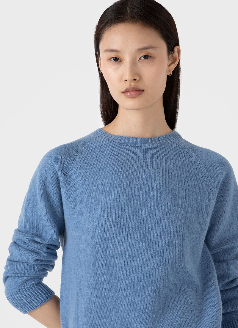 Lambswool Crew Neck Jumper 4
