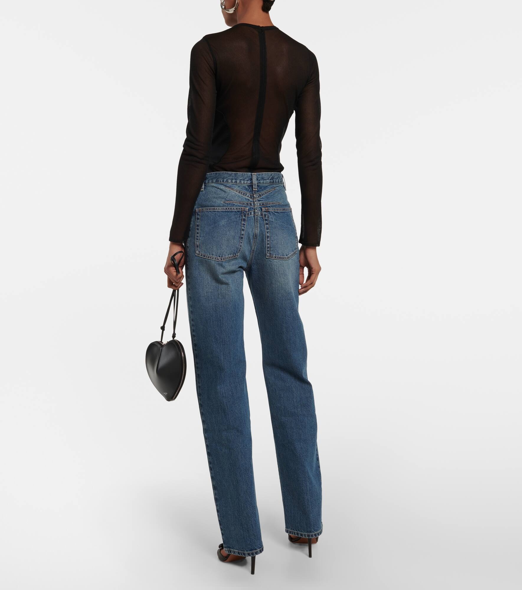 Lover low-rise straight jeans - 3
