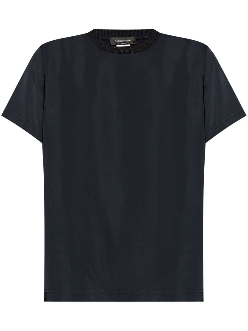decorative neck t-shirt 1