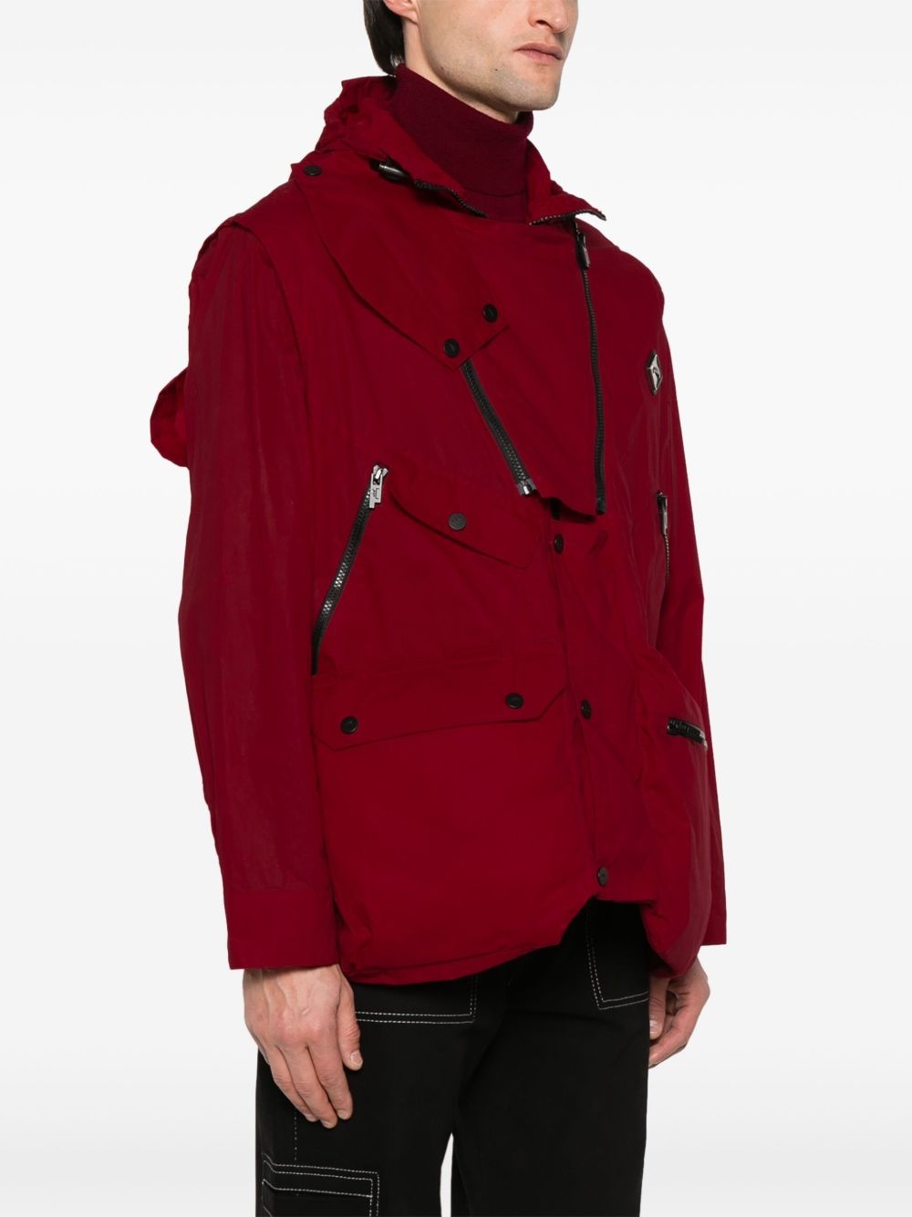 logo-plaque jacket - 3