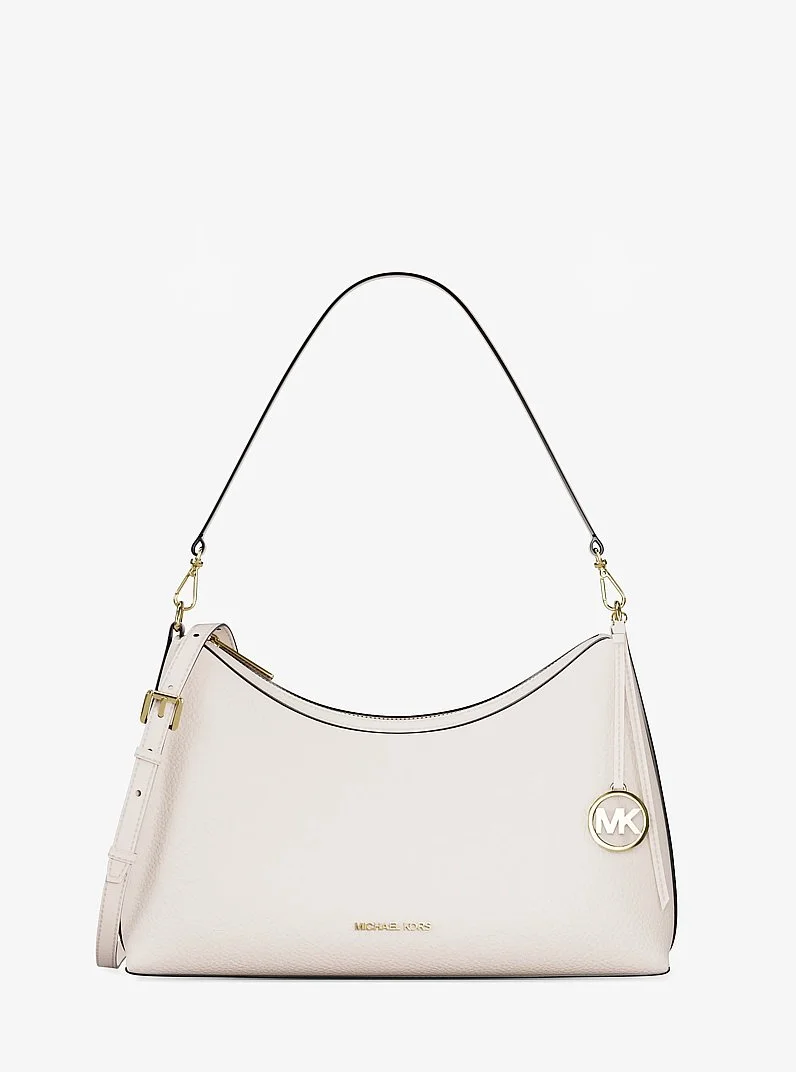 Sammy Medium Pebbled Leather Convertible Shoulder Bag - 1