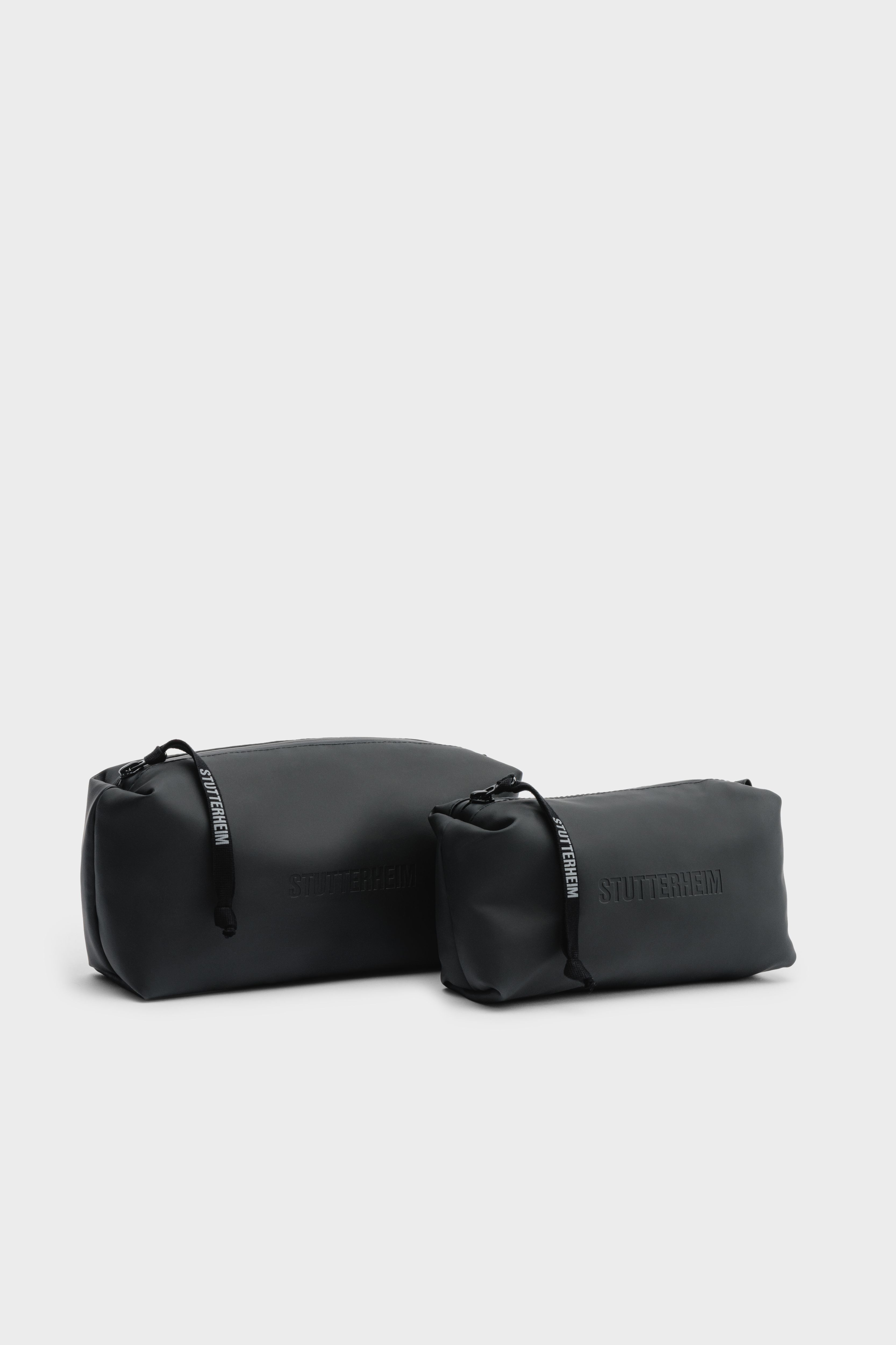 Container Small Wash Bag Black - 7