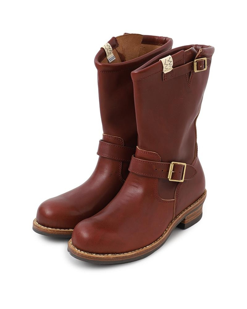 LANDERS BOOTS-FOLK BURGUNDY 6