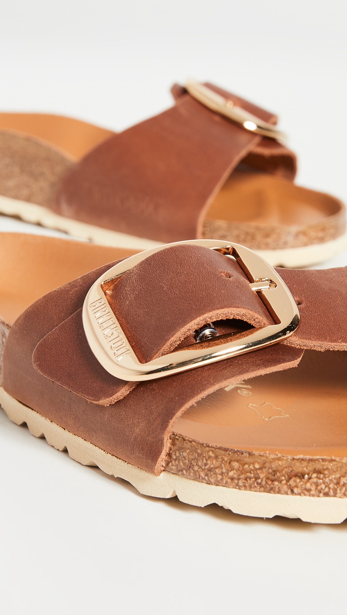 Madrid Big Buckle Sandals - 5