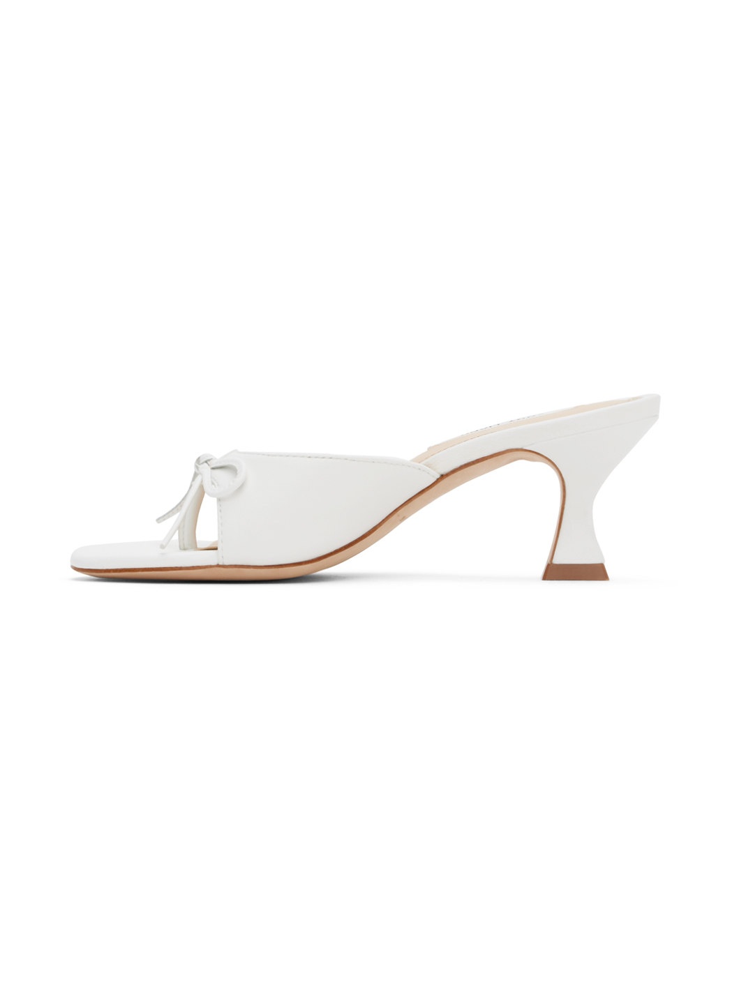 SSENSE Exclusive White Thong 60 Mules - 3