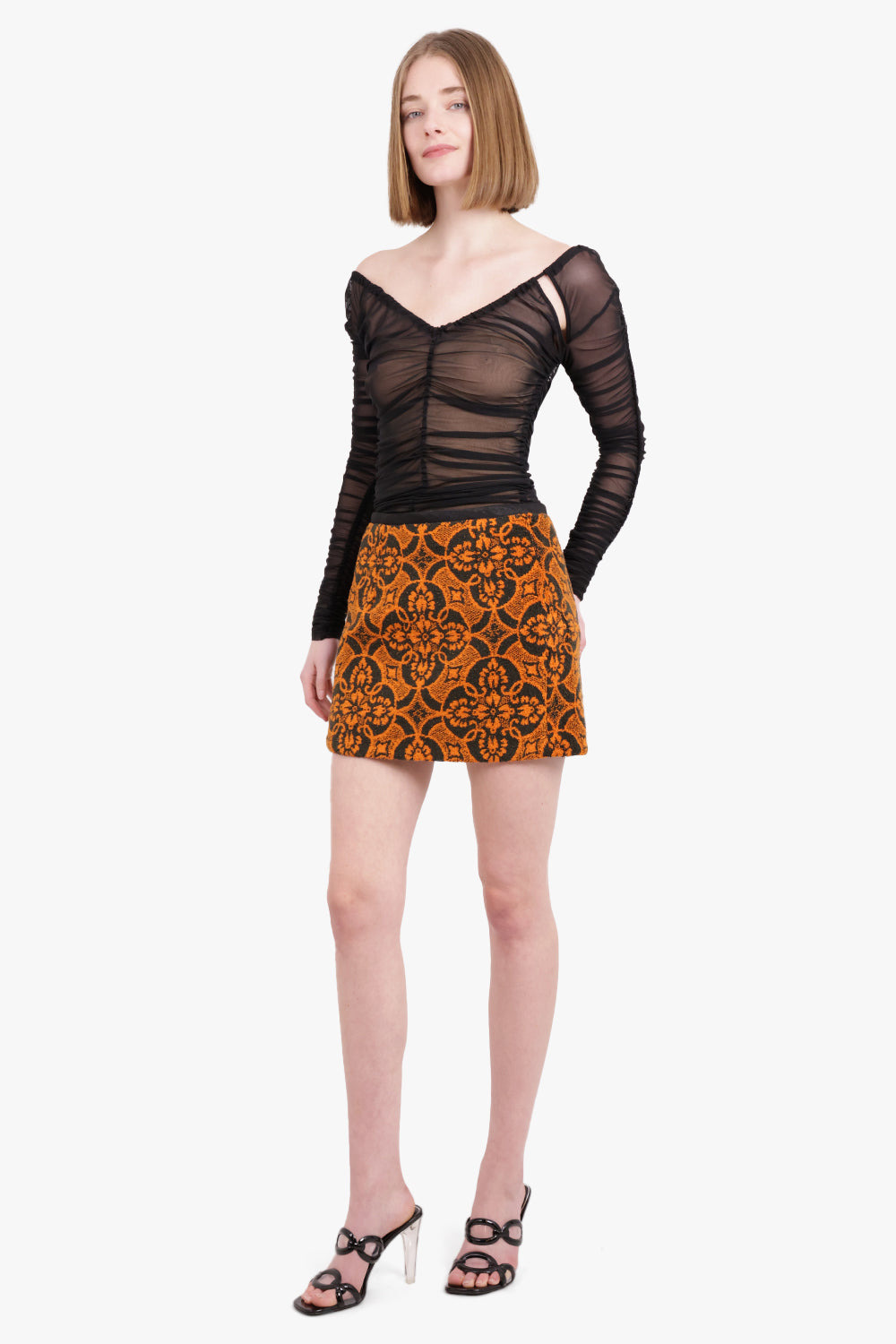 ORIENTAL TOWELS MINI SKIRT | ORIOLE - 2