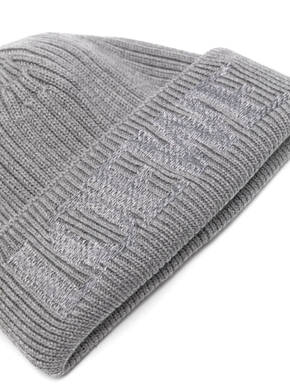 Loewe Women Logo Wool Beanie - 2
