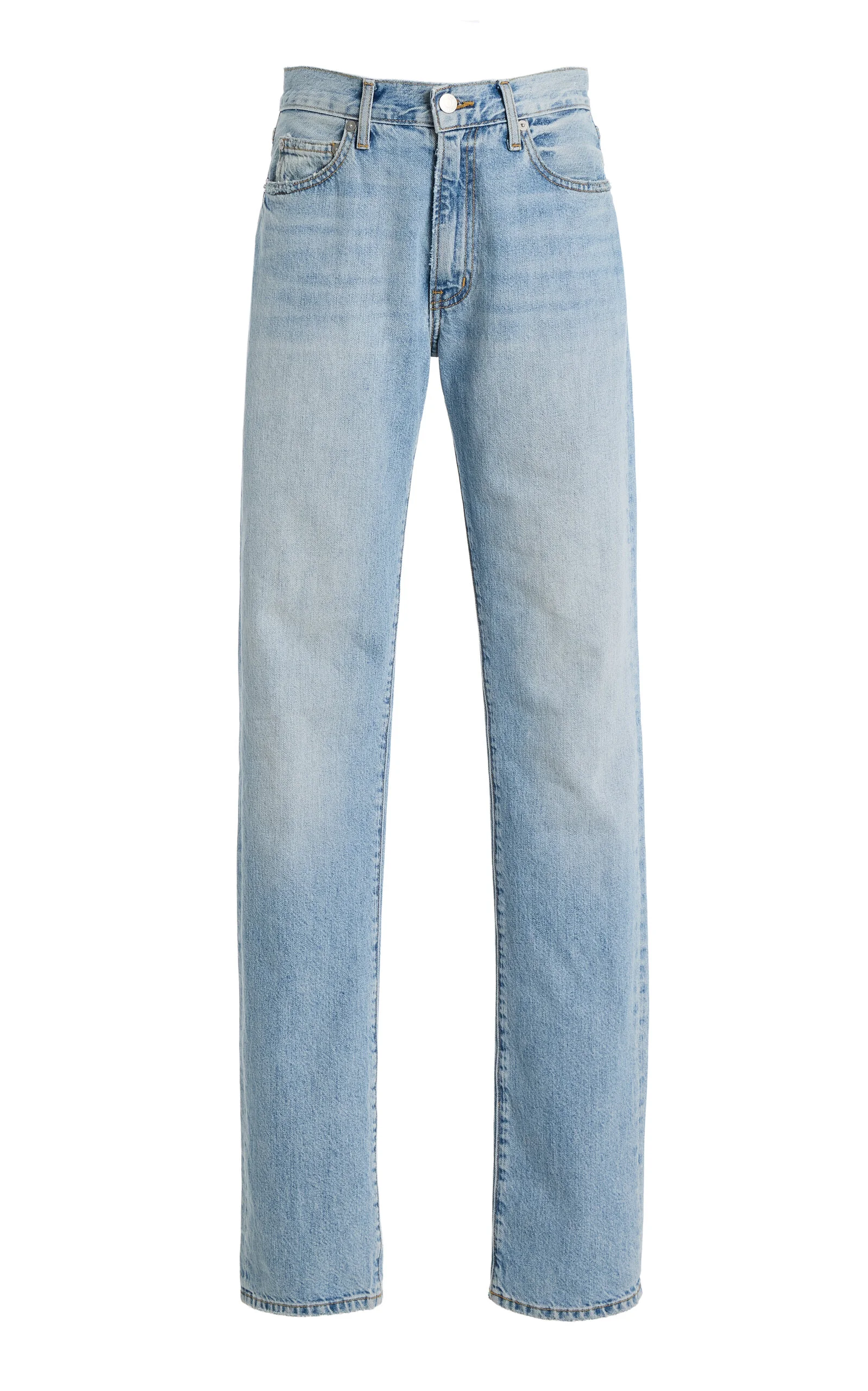 Chloe Rigid Straight-Leg Jeans light wash - 1
