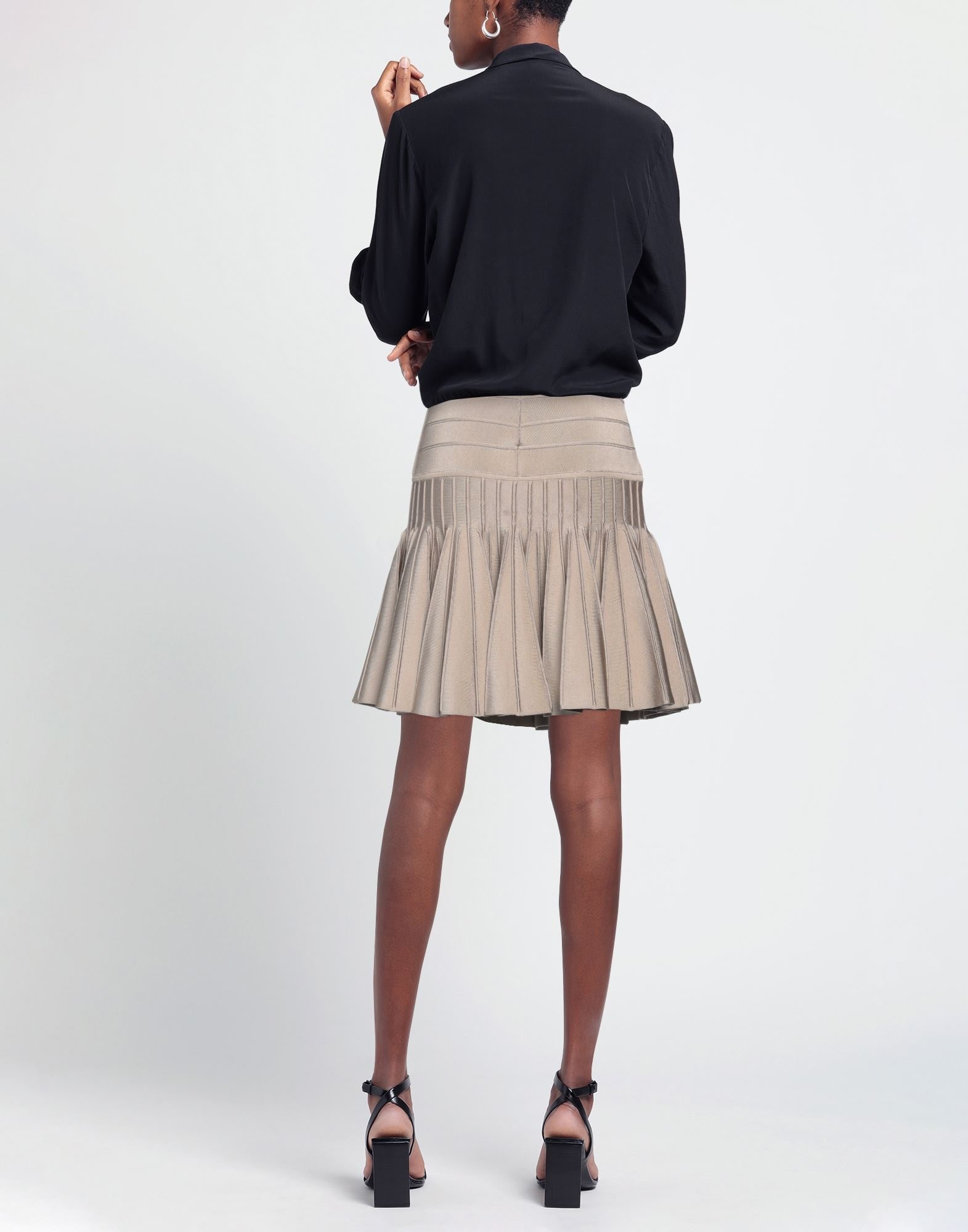 Light brown Women's Mini Skirt - 3