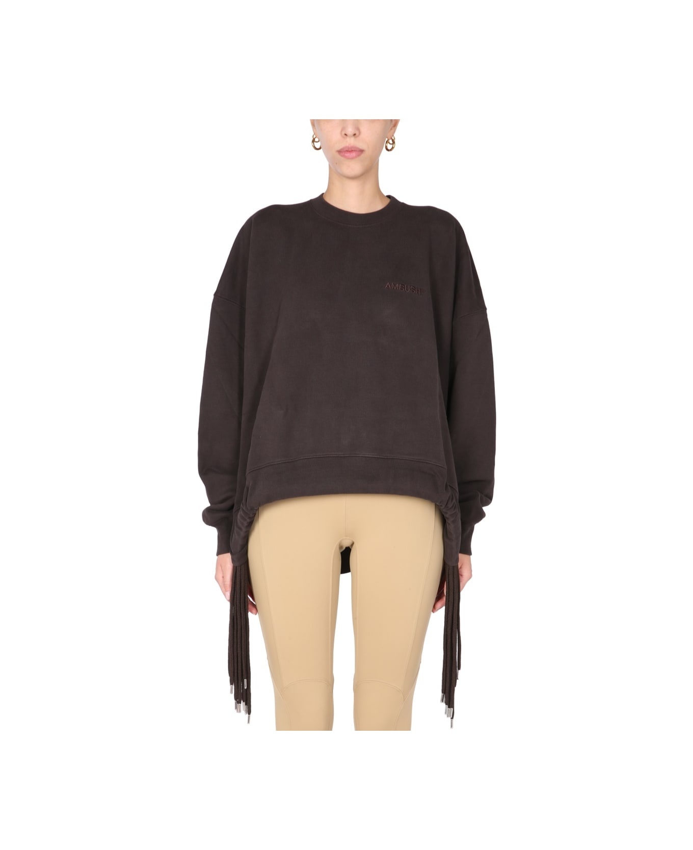 Crew Neck Sweatshirt - 1