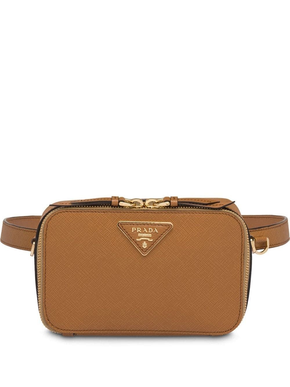 Saffiano leather belt bag - 1