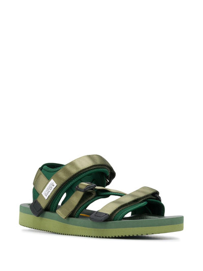 Suicoke touch-strap flat sandals outlook