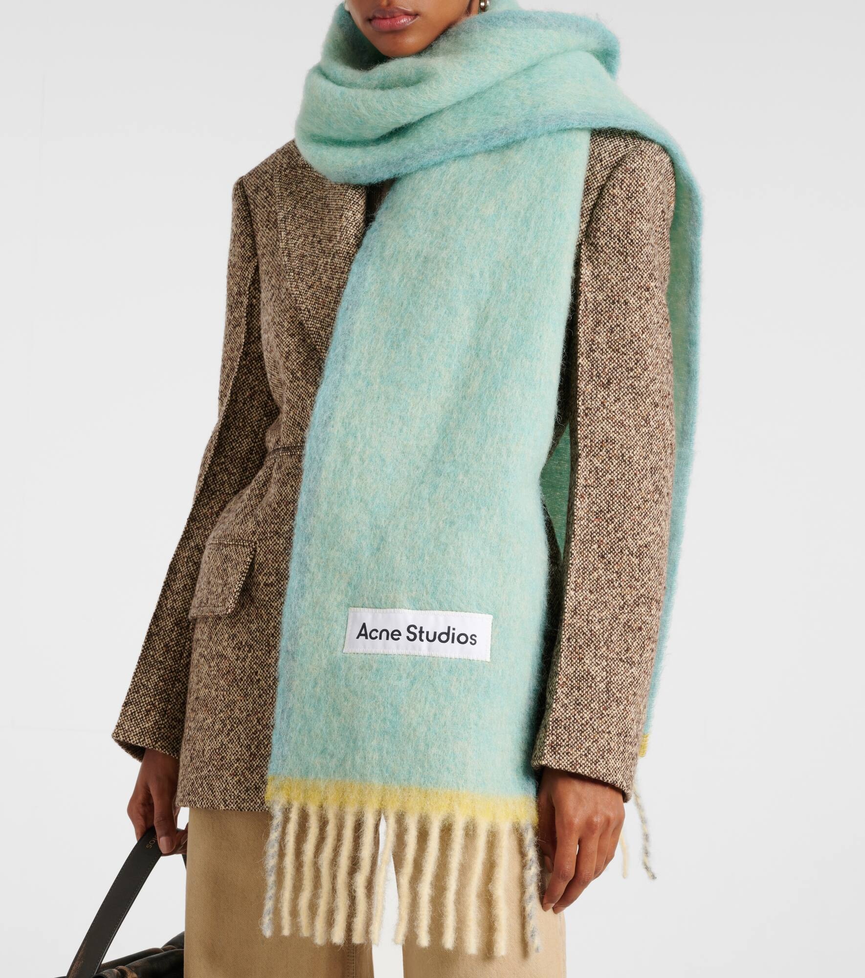 Vally wool-blend scarf - 3