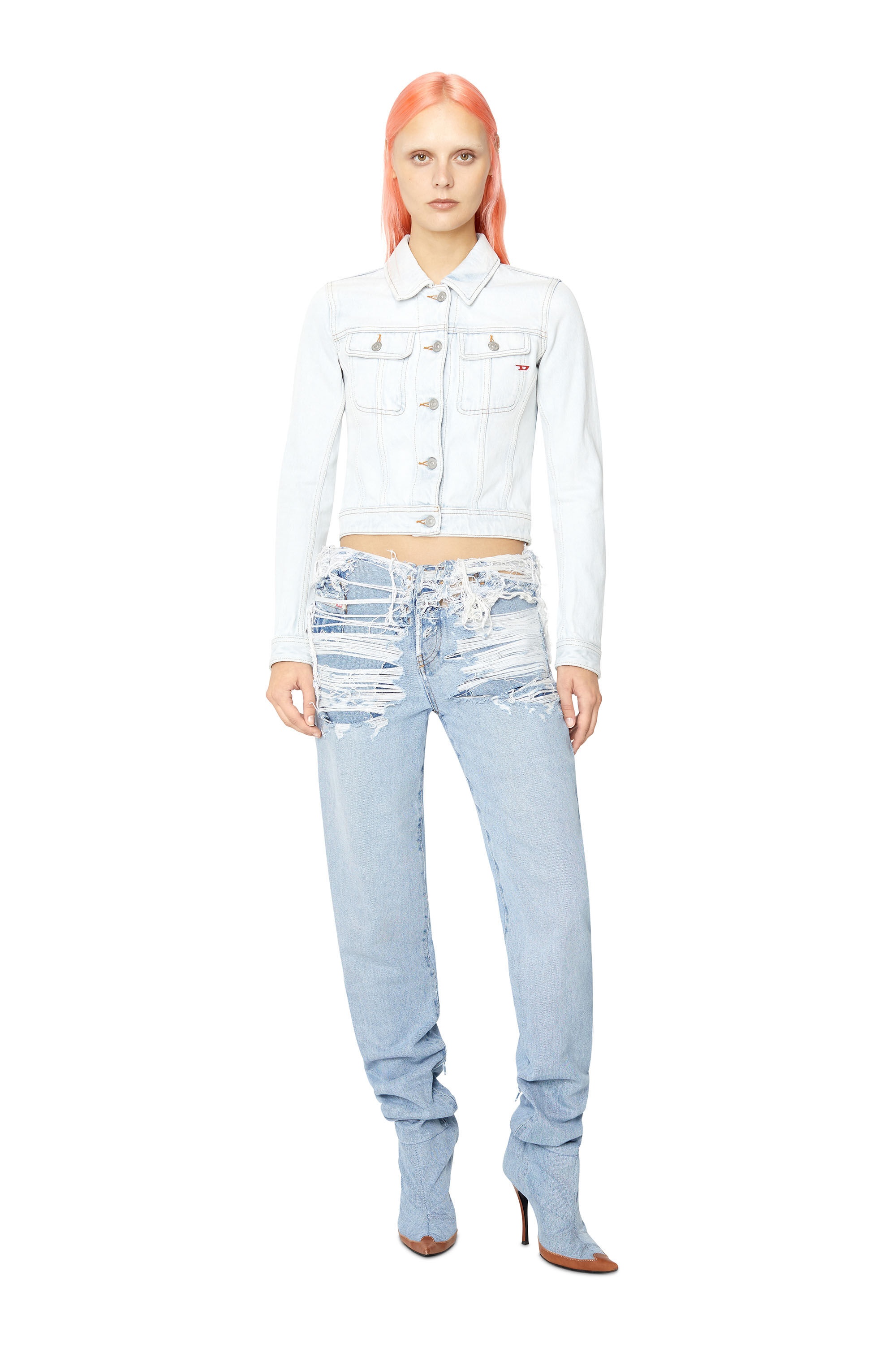 DE-SLIMMY TRUCKER JACKET - 2